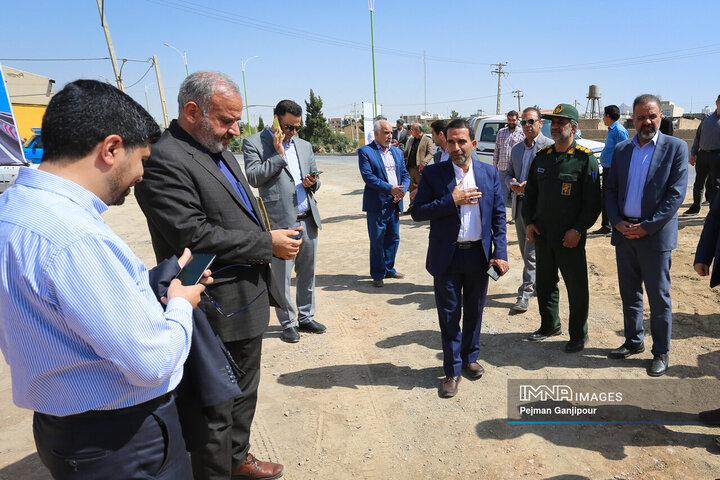 آیین آغاز 1300 میلیارد پروژه در شهر اصفهان