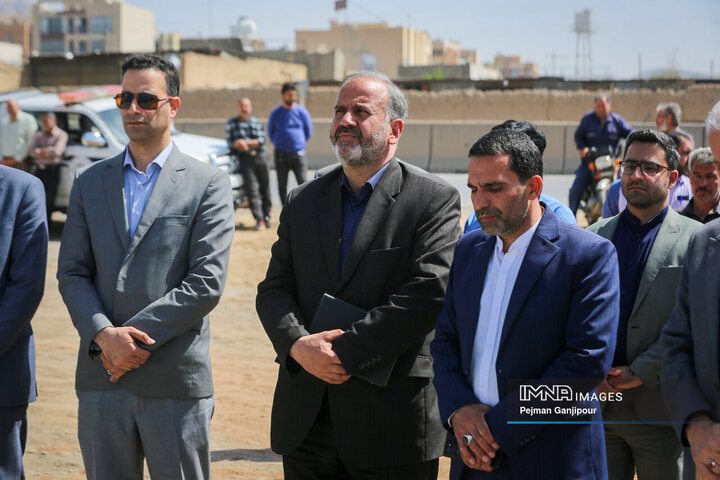 آیین آغاز 1300 میلیارد پروژه در شهر اصفهان