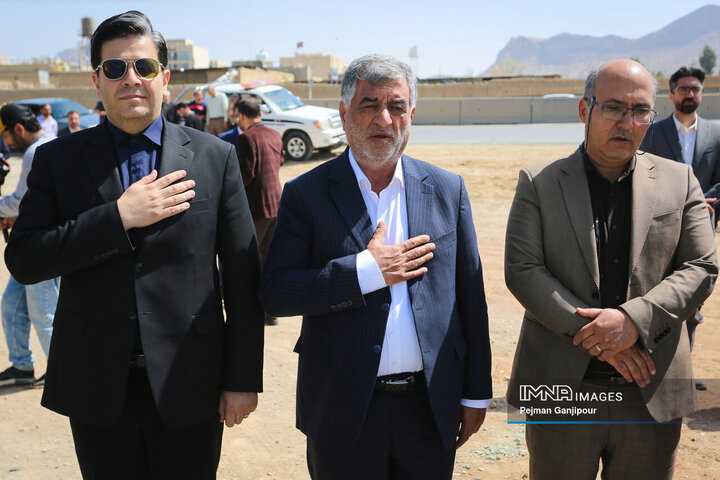 آیین آغاز 1300 میلیارد پروژه در شهر اصفهان