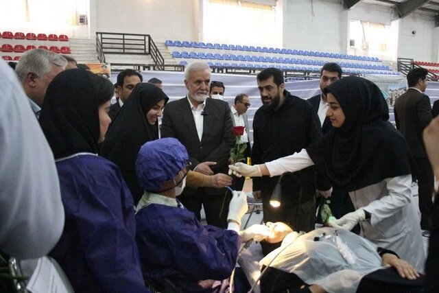 ایثار در قاب اردوی جهادی شیراز