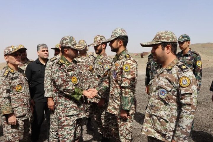 بازدید فرمانده قرارگاه مشترک پدافند هوایی خاتم‌الانبیاء (ص) از گروه فردو