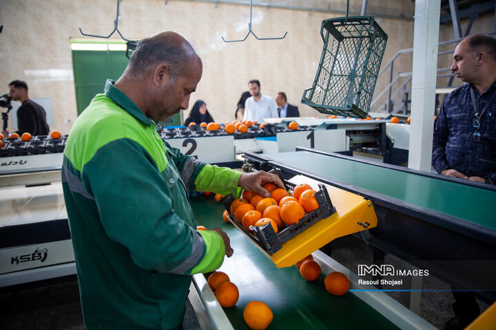 آیین بهره‌برداری از پروژه‌های میدان مرکزی میوه و تره‌بار اصفهان