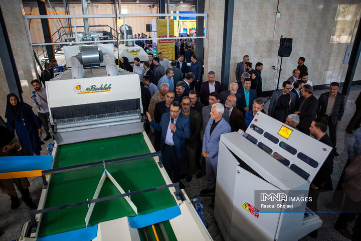 آیین بهره‌برداری از پروژه‌های میدان مرکزی میوه و تره‌بار اصفهان