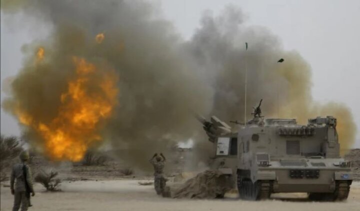 حمله نیروهای سعودی به صعده یمن