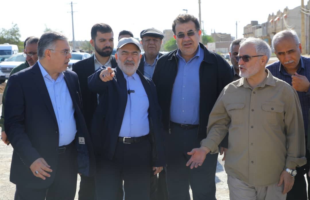 بازدید معاون وزیر کشور از اردوگاه اسکان زائران اربعین و شهرستان حمیدیه