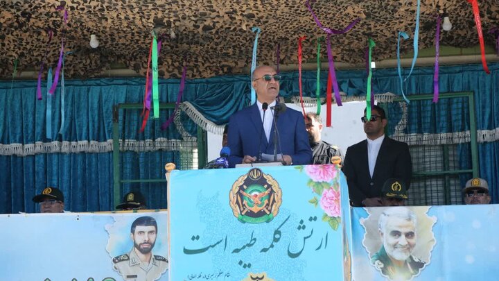 ارتش ستون اقتدار ملی و تکیه‌گاه روزهای سخت است