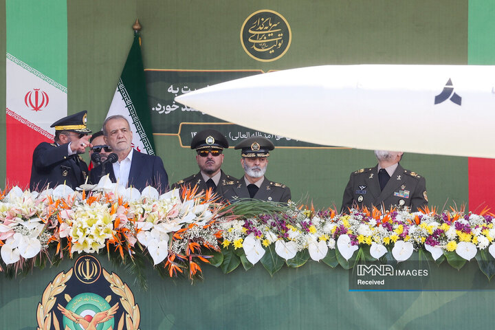 مراسم رژه روز ارتش در تهران