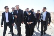 بازدید وزیر راه و شهرسازی از پروژه قطار سریع‌السیر اصفهان