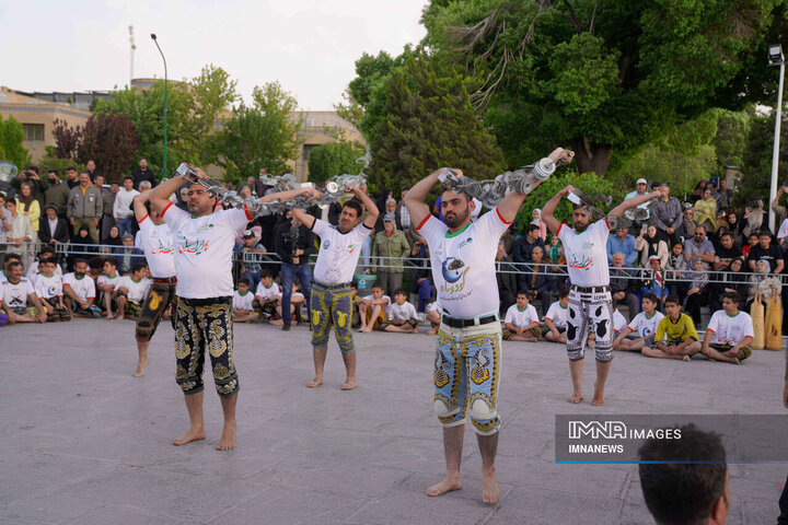 ویژه برنامه بزرگداشت هفته فرهنگ پهلوانی در اصفهان