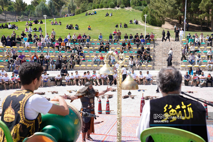 ویژه برنامه بزرگداشت هفته فرهنگ پهلوانی در اصفهان