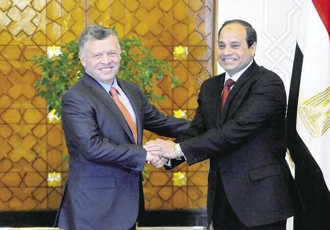 مخالفت السیسی و پادشاه اردن با کوچاندن فلسطینی‌ها