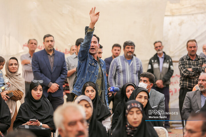 سفر وزیر راه و شهرسازی به شهرستان مبارکه