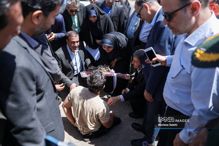 سفر وزیر راه و شهرسازی به شهرستان مبارکه