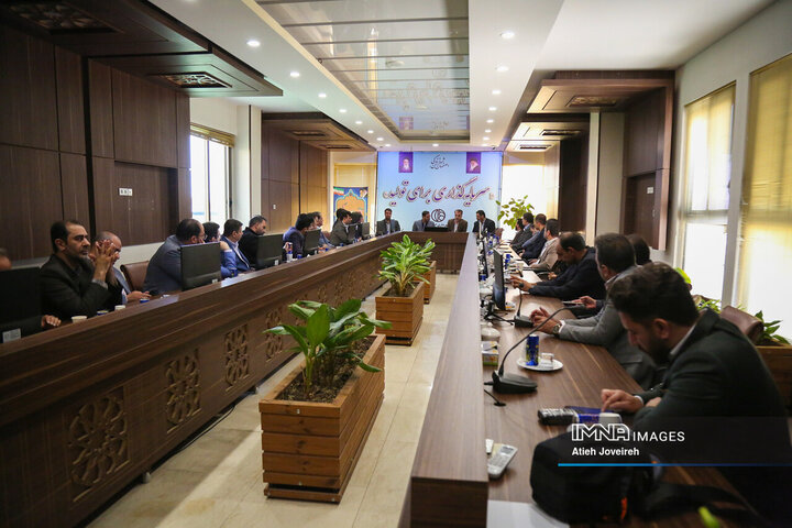 آیین تکریم و معارفه مدیران شهری اصفهان