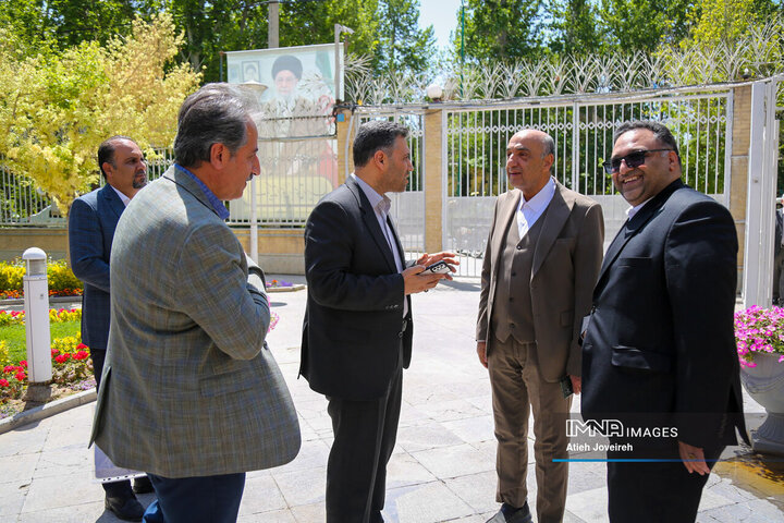 آیین تکریم و معارفه مدیران شهری اصفهان