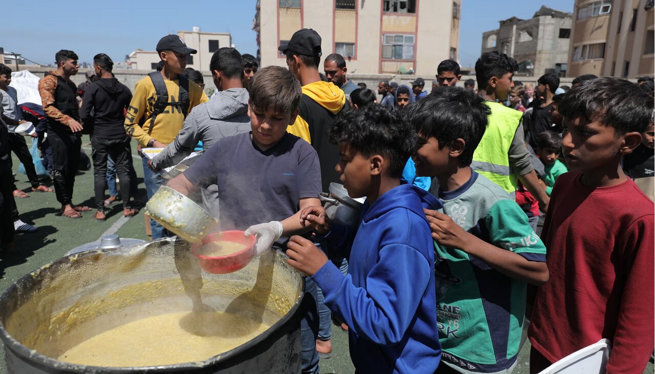 فریاد گرسنگی و قحطی در سکوت خونین غزه