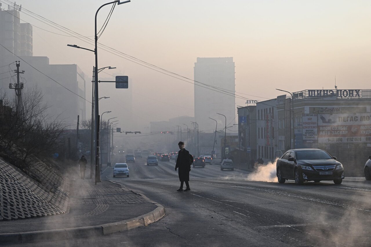 اولانباتور در چنگال بیرحم آلودگی زغالسنگ+ تصاویر