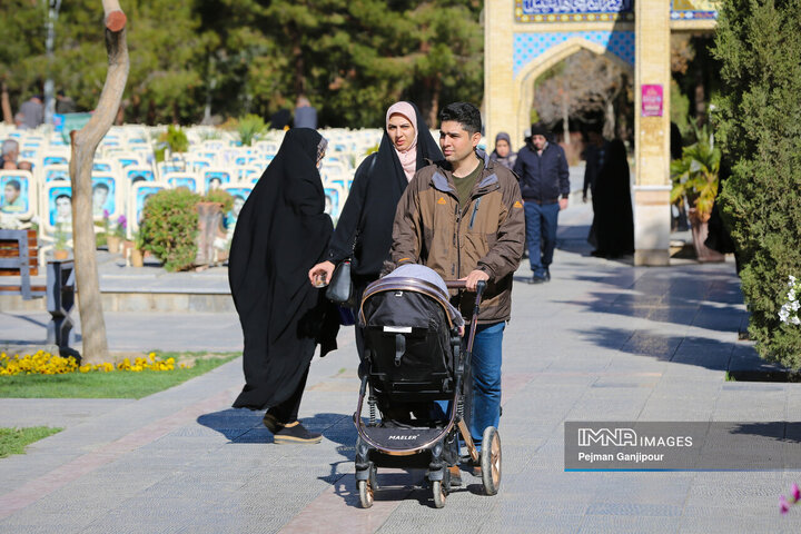 برگزاری «یادواره شهدای امام رضایی» در گلستان شهدای اصفهان