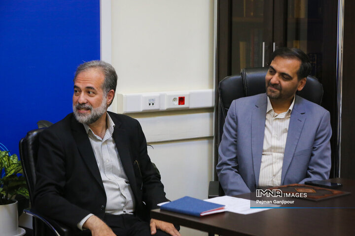 آیین تکریم و معارفه اداره کل سرمایه انسانی، اداره کل بازرسی و اداره کل حسابرسی شهرداری اصفهان