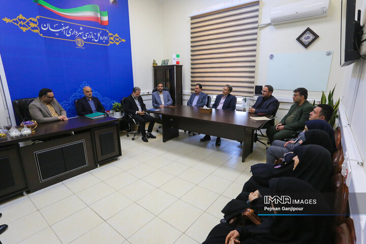 آیین تکریم و معارفه اداره کل سرمایه انسانی، اداره کل بازرسی و اداره کل حسابرسی شهرداری اصفهان