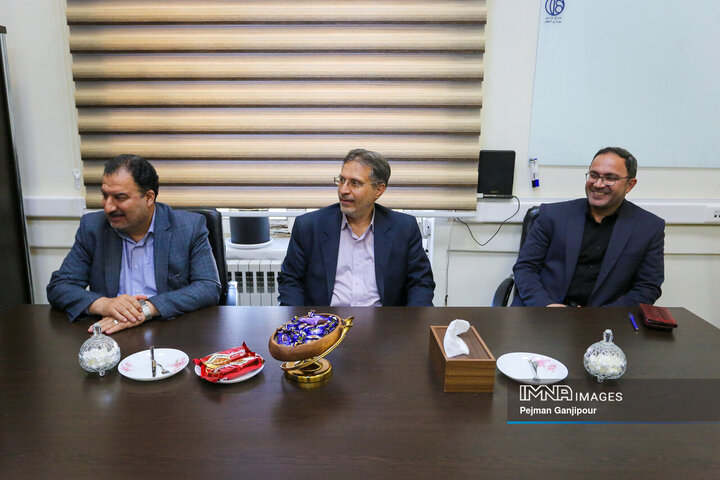 آیین تکریم و معارفه اداره کل سرمایه انسانی، اداره کل بازرسی و اداره کل حسابرسی شهرداری اصفهان