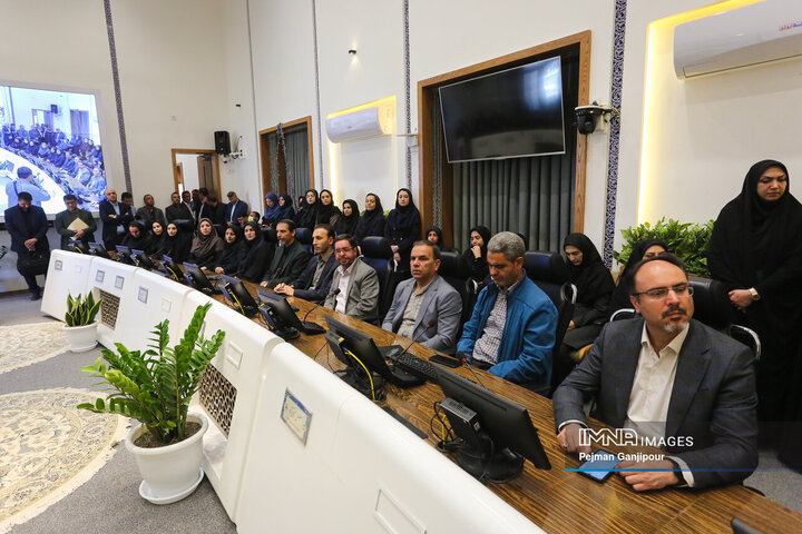 آیین تکریم و معارفه اداره کل سرمایه انسانی، اداره کل بازرسی و اداره کل حسابرسی شهرداری اصفهان