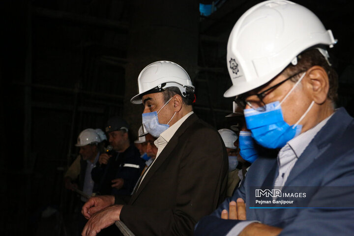 بازدید مدیران بنیاد تعاون سپاه پاسداران از پروژه‌های شاخص شهرداری اصفهان