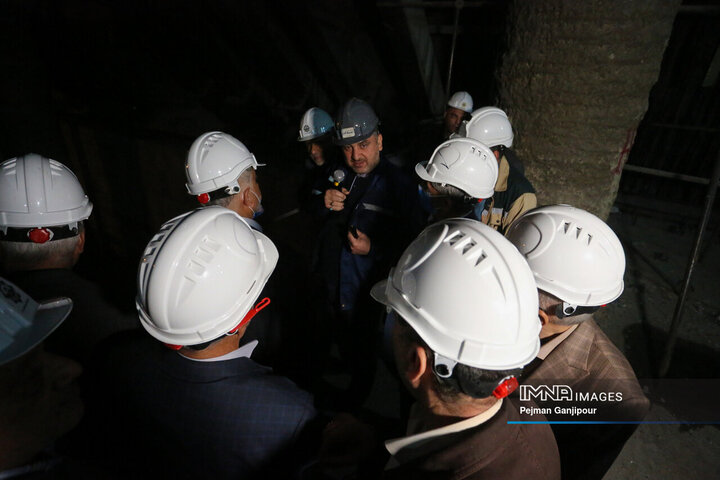 بازدید مدیران بنیاد تعاون سپاه پاسداران از پروژه‌های شاخص شهرداری اصفهان