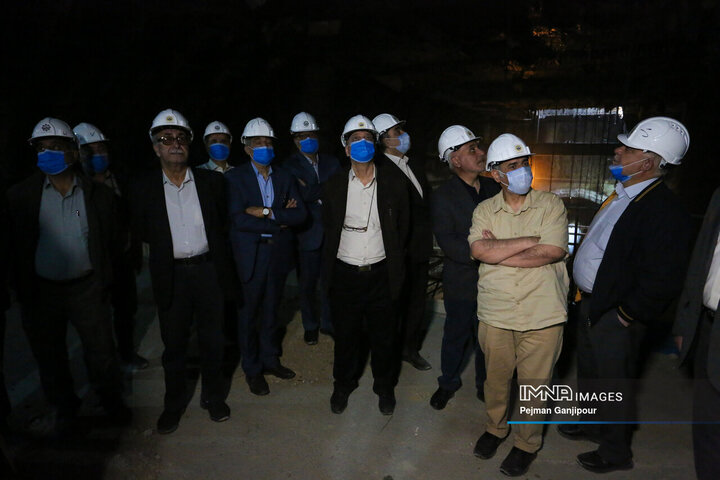 بازدید مدیران بنیاد تعاون سپاه پاسداران از پروژه‌های شاخص شهرداری اصفهان