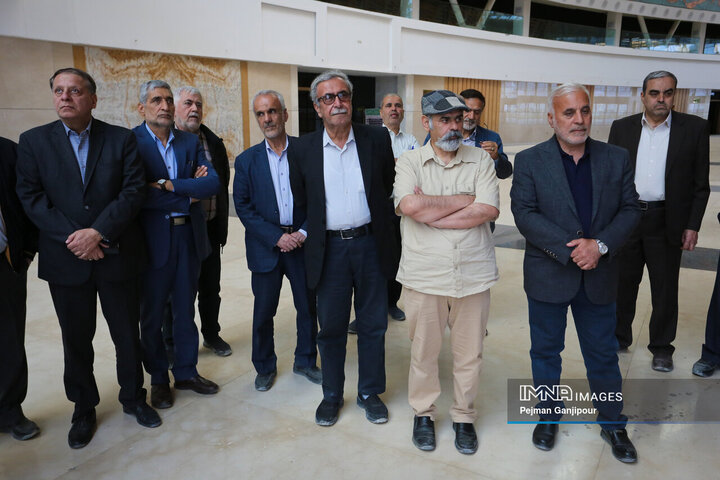 بازدید مدیران بنیاد تعاون سپاه پاسداران از پروژه‌های شاخص شهرداری اصفهان