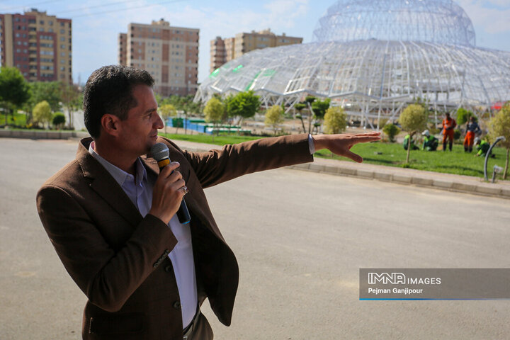 بازدید مدیران بنیاد تعاون سپاه پاسداران از پروژه‌های شاخص شهرداری اصفهان