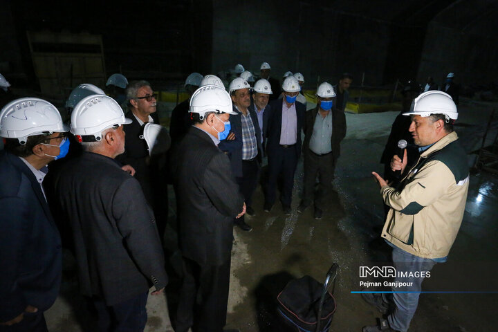 بازدید مدیران بنیاد تعاون سپاه پاسداران از پروژه‌های شاخص شهرداری اصفهان