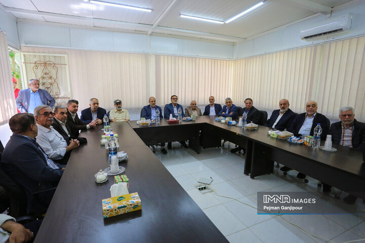 بازدید مدیران بنیاد تعاون سپاه پاسداران از پروژه‌های شاخص شهرداری اصفهان