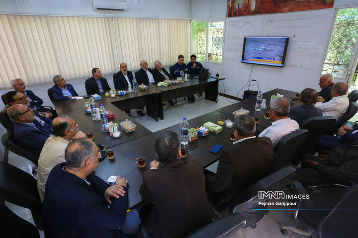 بازدید مدیران بنیاد تعاون سپاه پاسداران از پروژه‌های شاخص شهرداری اصفهان