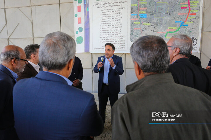 بازدید مدیران بنیاد تعاون سپاه پاسداران از پروژه‌های شاخص شهرداری اصفهان