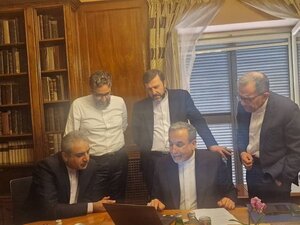 هیئت ایرانی در گفتوگوهای غیرمستقیم رم+تصاویر