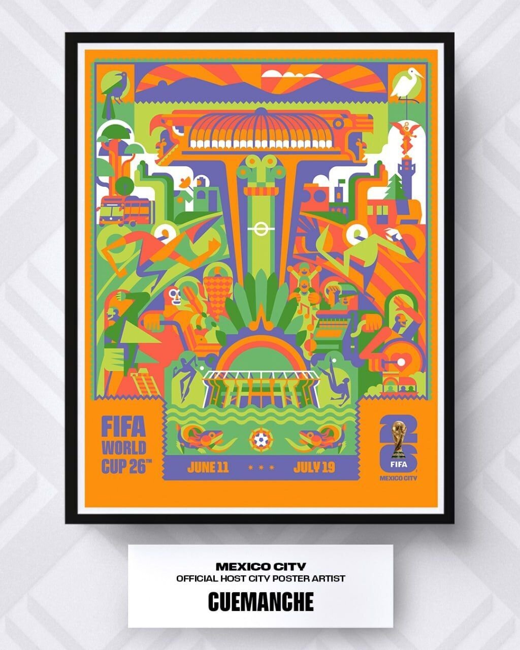 رونمایی رسمی از اولین پوسترهای جام جهانی ۲۰۲۶ + عکس