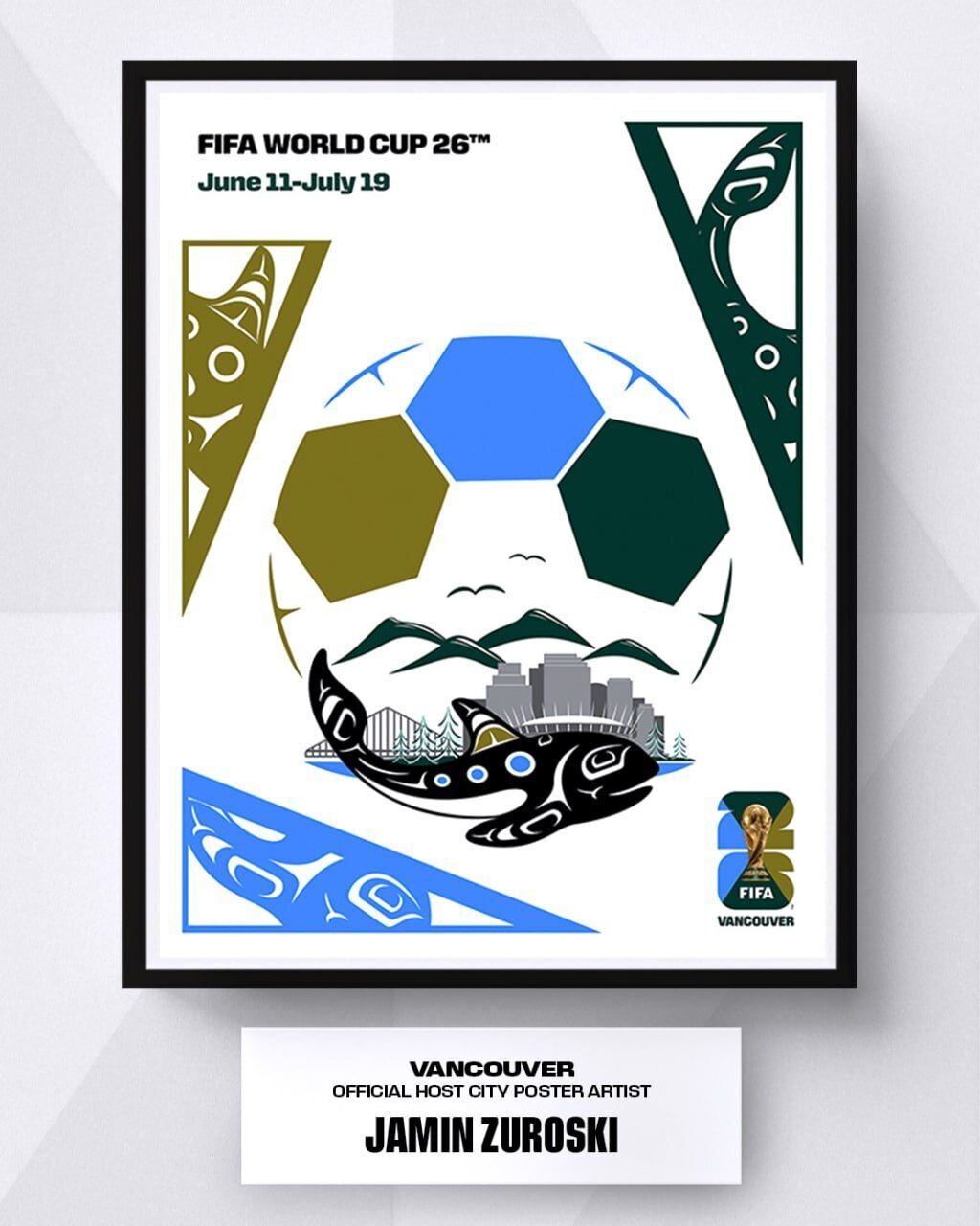 رونمایی رسمی از اولین پوسترهای جام جهانی ۲۰۲۶ + عکس