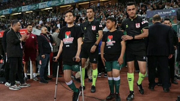 فوتبال زبان کودکان زخم خورده غزه شد