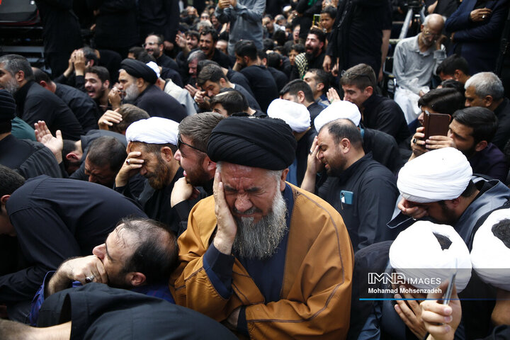 دسته عزاداری شهادت امام صادق(ع) در قم