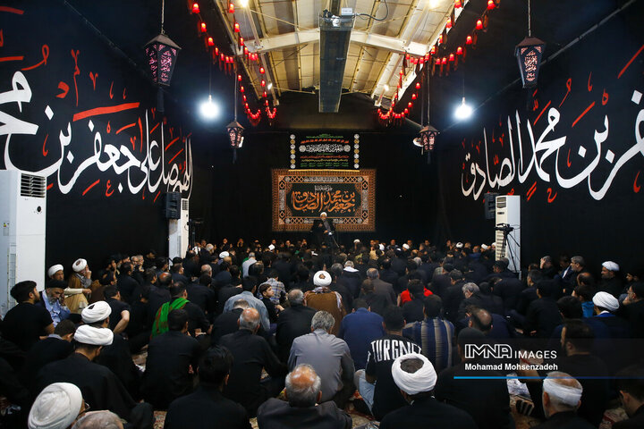 دسته عزاداری شهادت امام صادق(ع) در قم