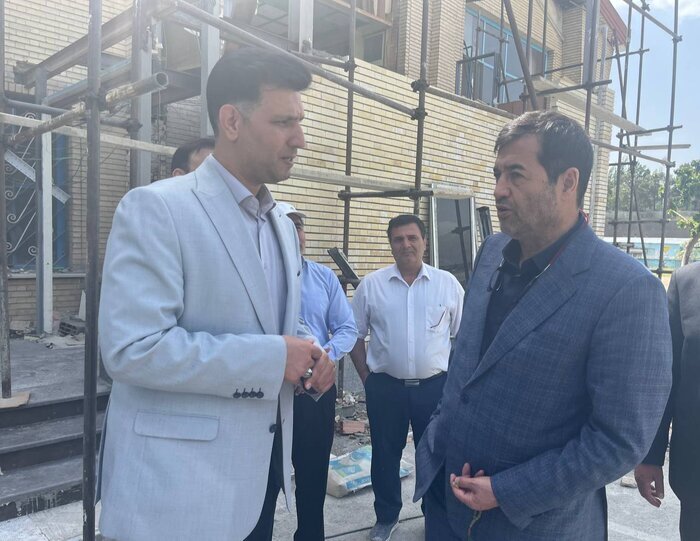 بازدید دنیامالی از کمپ در حال ساخت فدراسیون هندبال