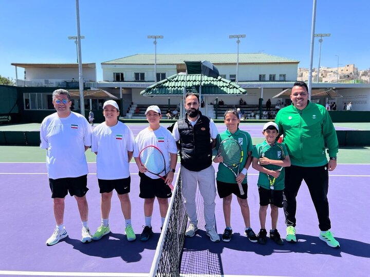 مسابقات تنیس کمتر از ۱۲ سال غرب آسیا؛ پسران ایران قهرمان شدند 