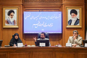 نشست خبری رئیس و رؤسای کمیسیون‌های تخصصی شورای شهر قم