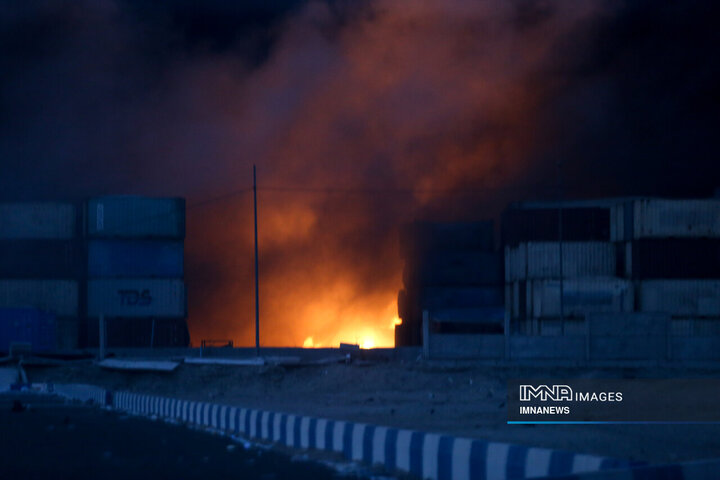 انفجار در بندر شهید رجایی