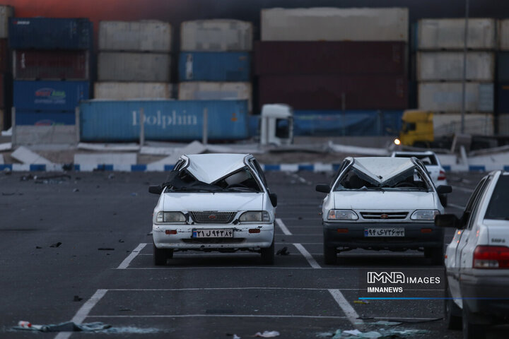 انفجار در بندر شهید رجایی