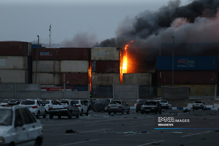 انفجار در بندر شهید رجایی