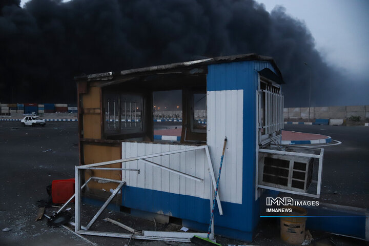 انفجار در بندر شهید رجایی