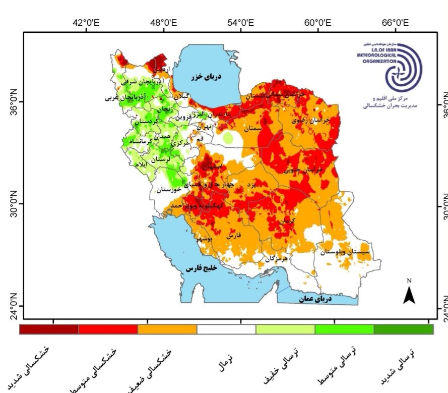 بارش ۱۳ استان از میانگین بلندمدت بیشتر بود + جزئیات جدیدترین پیش‌ بینی بارش‌ ها در ایران