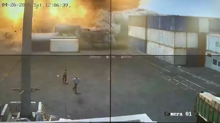 جزئیات مهم درمورد انفجار بندر شهید رجایی + فیلم